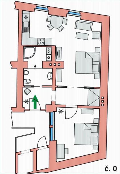 Apartment No 0A Anenska 13 - Stare Mesto - image 9